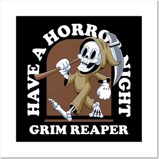 Funny Grim Reaper Posters and Art